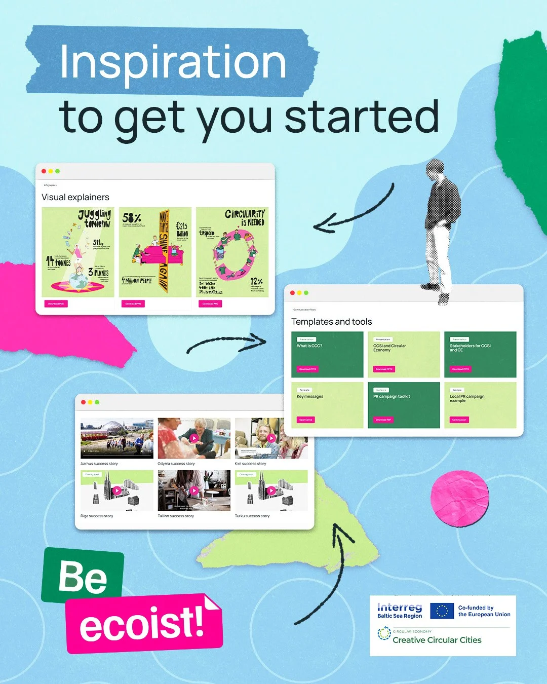 A campaign invitation to explore CCC resources online