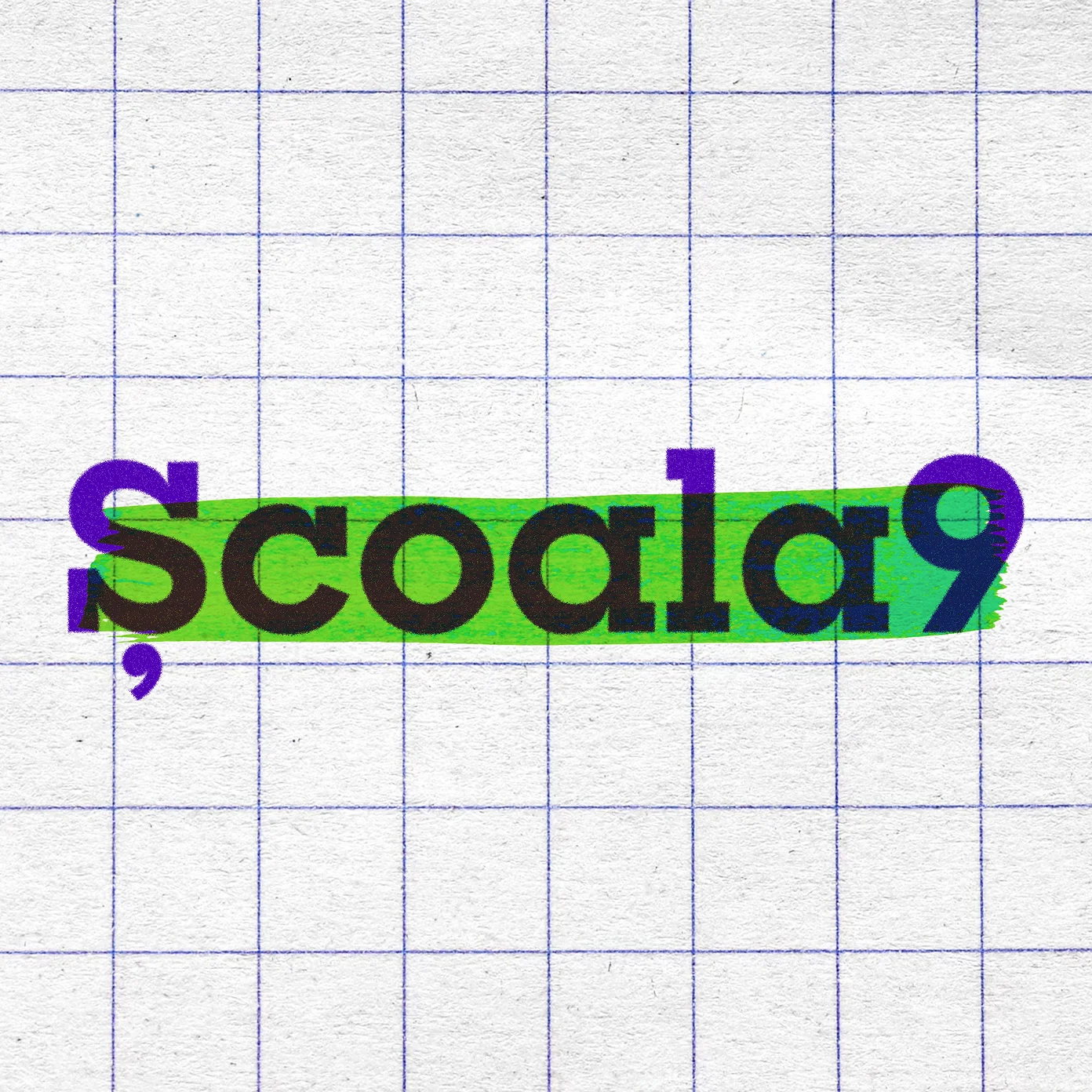 Building blocks and highlighted areas frame the Școala9 name.